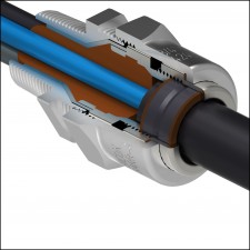 Barr A Aluminiun Explosion Proof Cable Connector