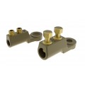 Offset Palm Brass Lugs